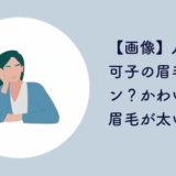八木莉可子 眉毛